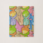 Fisch Cartoon-Puzzle Puzzle (Vertikal)