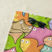 Fisch Cartoons Strand Handtuch (Beispiel)
