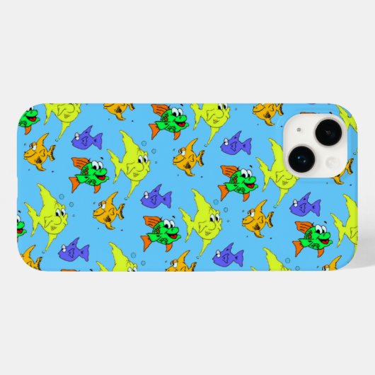 Fisch Case-Mate iPhone Hülle (Rückseite (Horizontal))
