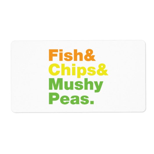 Fisch & Chips & Mushy Peas. (Vorne)