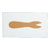 Fisch & Chips Shop Holzgabel Kissenbezug (Rückseite-Rechts)