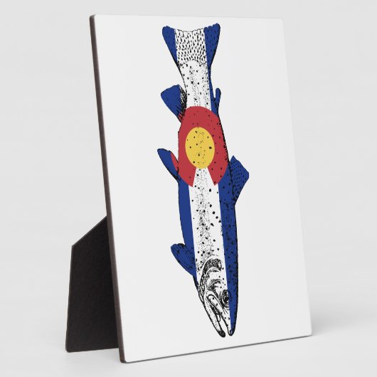 Fisch Colorado Fotoplatte (Seite)