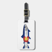 Fisch Colorado Gepäckanhänger (Vorderseite vertikal)