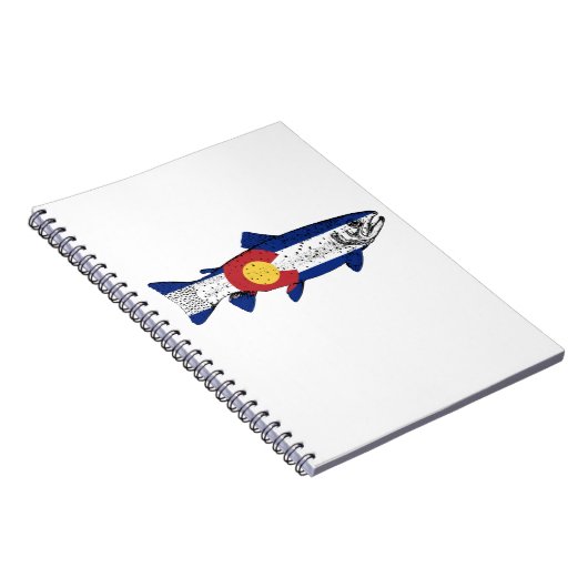 Fisch Colorado Notizblock (Rechte Seite)