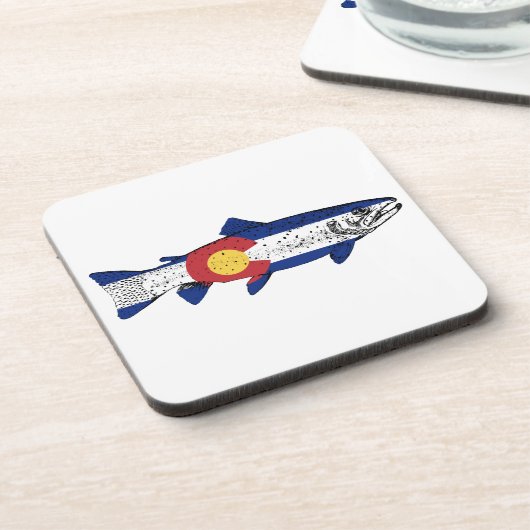 Fisch Colorado Untersetzer (Linke Seite)