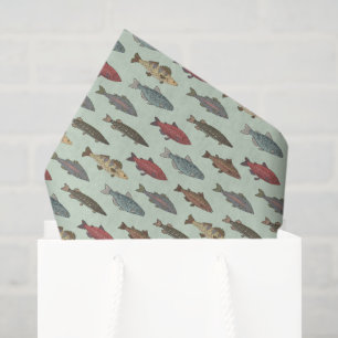 Fisch-Dekupiersche Papier, Ozean-Meeresleben Seidenpapier