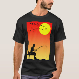 Fisch den ganzen Tag Schwarz Shirt