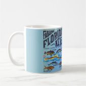 Fisch der Florida Keys-Tasse Kaffeetasse (Links)