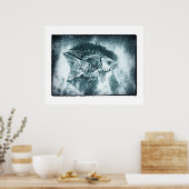 Fisch - Digi & Foto Tintenkunst (Poster) Poster (Küche)