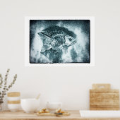 Fisch - Digi & Foto Tintenkunst (Poster) Poster (Küche)