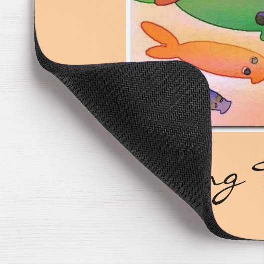 Fisch-Drachen Mousepad (Ecke)