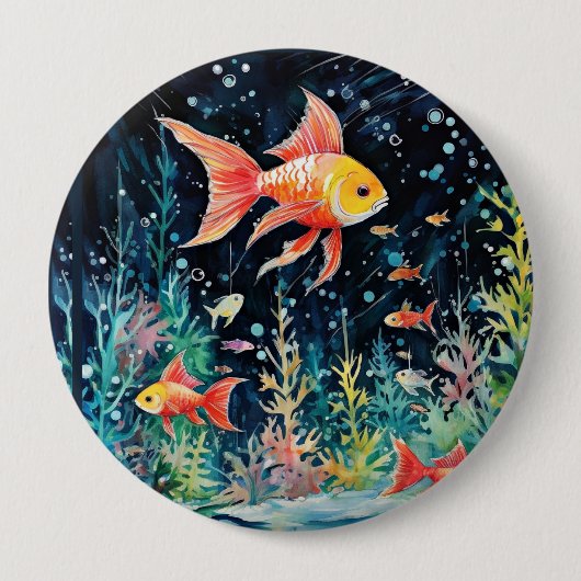 Fisch Dreamland, Aquarium Perfektion, Button (Vorderseite)