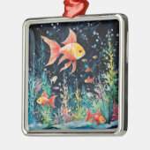 Fisch Dreamland, Aquarium Perfektion, Ornament Aus Metall (Links)