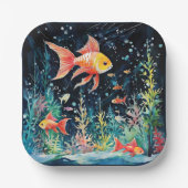 Fisch Dreamland, Aquarium Perfektion, Pappteller (Vorderseite)