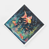 Fisch Dreamland, Aquarium Perfektion, Serviette (Ecke)