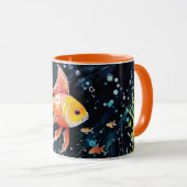 Fisch Dreamland, Aquarium Perfektion, Tasse (VorderseiteRechts)