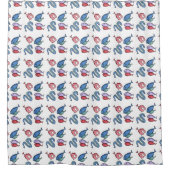 Fisch Duschvorhang (Vorderseite)