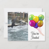 Fisch Einladung (Vorderseite)