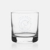 Fisch-Eliin' in den Tälern Whiskyglas (Rückseite)