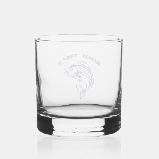 Fisch-Eliin Whiskyglas (Rückseite)