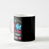 Fisch Er Oder Fisch Sie Geschlecht Enthüllung Fami Kaffeetasse (Vorderseite Links)