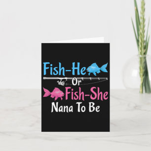 Fisch-er oder Fisch-sie-Nana als Geschlechtskrankh Karte
