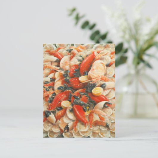 Fisch Extravaganza 2010 Postkarte (Stehend Vorderseite)