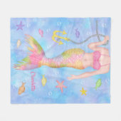 FISCH-Fantasie-individueller Name des Fleecedecke (Vorderseite (Horizontal))