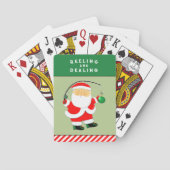 Fisch-Feiertagsgeschenk Spielkarten (Rückseite)