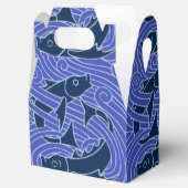 Fisch Fett Schwimmen Ozean Blauer Fischfang Geschenkschachtel (Geöffnet)