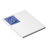 Fisch Fett Schwimmen Ozean Blauer Fischfang Notizblock (angewinkelt)