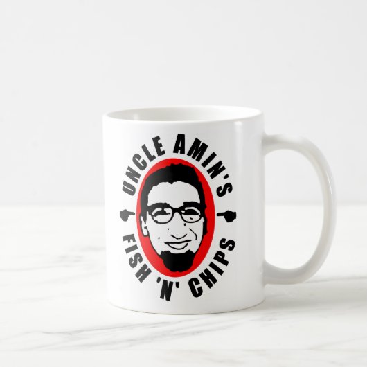 Fisch-Fischrogen-Tasse Onkel-Amins Kaffeetasse (Rechts)