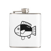 Fisch Flachmann (Vorderseite)