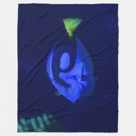 Fisch Fleecedecke