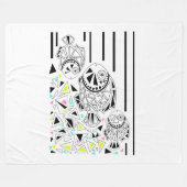 Fisch Fleecedecke (Vorderseite (Horizontal))