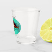 Fisch (fliegend) schnapsglas (Rechts)
