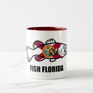 Fisch Florida Zweifarbige Tasse