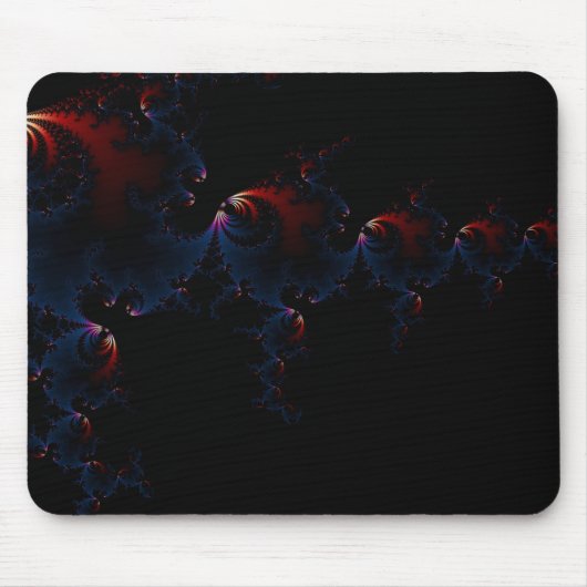Fisch - Fraktal Mousepad (Vorne)