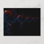 Fisch - Fraktal Postkarte (Vorderseite)