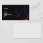 Fisch - Fraktal Visitenkarte (Vorne/Hinten)