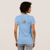 Fisch-Frauen-T - Shirt (Schwarz voll)