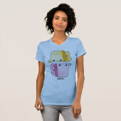 Fisch-Frauen-T - Shirt (Vorne ganz)