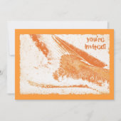 Fisch Fry am Strand Party Einladung (Vorderseite)