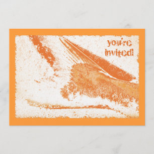 Fisch Fry am Strand Party Einladung