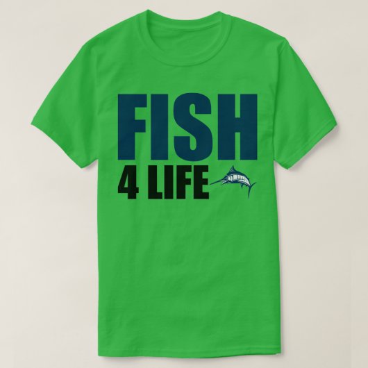 Fisch für das Leben 2 T-Shirt (Design vorne)