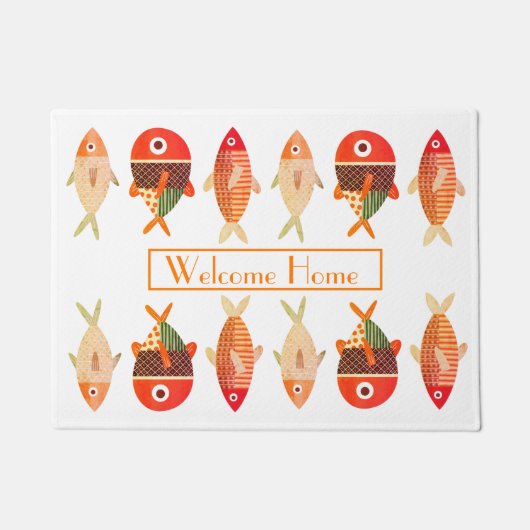 Fisch Fußmatte (Vorderseite)