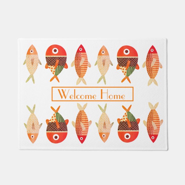 Fisch Fußmatte (Vorderseite)