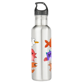 Fisch Game Water Flasche Edelstahlflasche