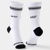Fisch gefangen? socken (Gewinkelt)