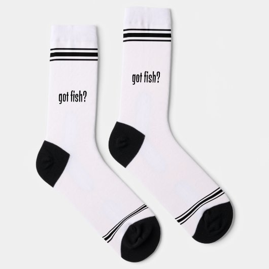 Fisch gefangen? socken (Rechts)